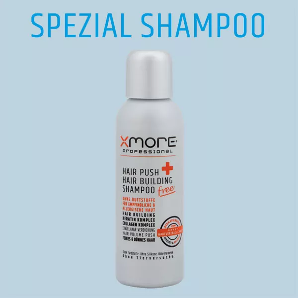 XMORE Shampoo ohne Duftstoffe für Hair Building