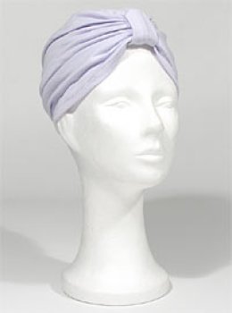 Preview: Fertig Turban MALLORCA - flieder