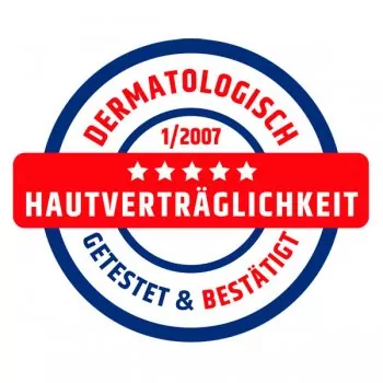 Toppik Hautveträglichkeit Label