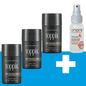 TOPPIK Billiger 3x12g + 1x Fixier +UV 50ml