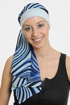 Preview: Fertig Turban New York - Water