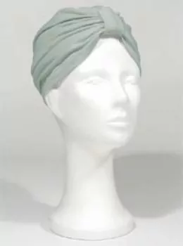 Fertig Turban MALLORCA - grau
