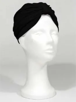 Fertig Turban MALLORCA - schwarz