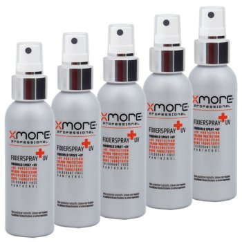 Preview: XMORE Fixierspray+UV 5x100ml Preview: XMORE Fixierspray+UV 5x100ml