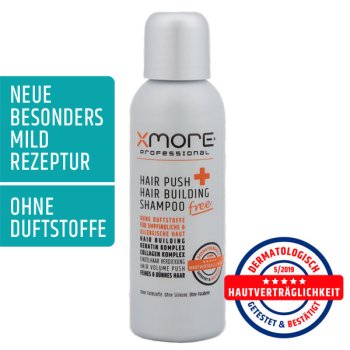 Preview: Xmore Hair Push + Hair Building Shampoo 100ml Preview: shampoo ohne duftstoffe 199ml