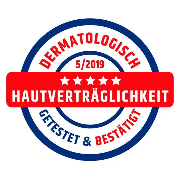 siegel für dermatologisch getestet siegel für dermatologisch getestet