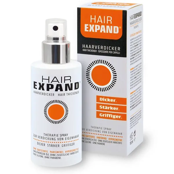 haarverdicker von hairexpand mit neuer Rezeptur ohne Duftstoffe haarverdicker von hairexpand mit neuer Rezeptur ohne Duftstoffe