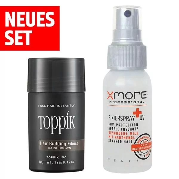 Toppik Tester Set mit Fixierspray +UV 50ml