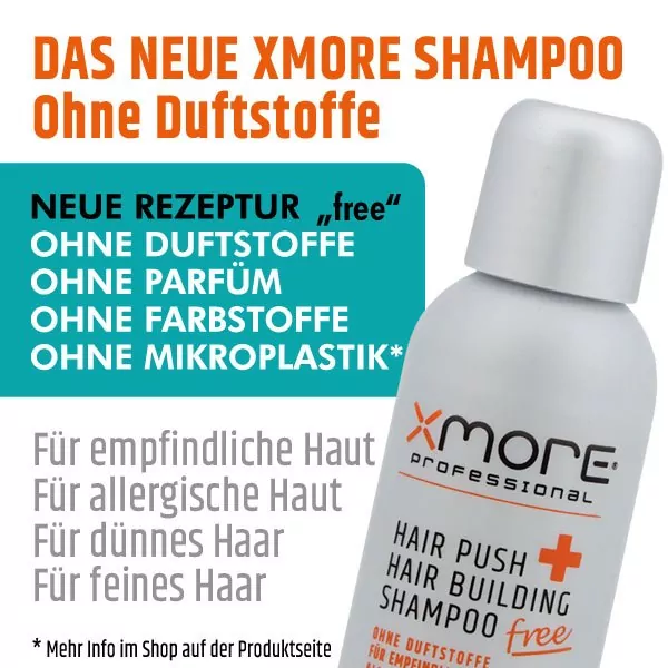 shampoo ohne duftstoffe xmore hair building shampoo