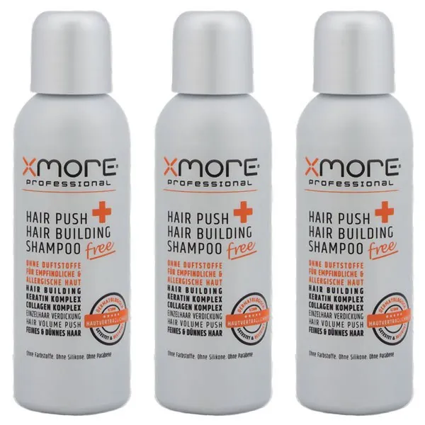 Xmore Hair Building Volumen Shampoo 3er Set Xmore Hair Building Volumen Shampoo 3er Set