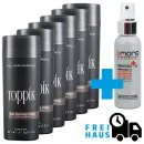 TOPPIK Billiger 6x27,5g + 1x100ml XMORE+UV Fixier