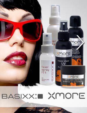 basixx fixierspray und xmore haircosmetic